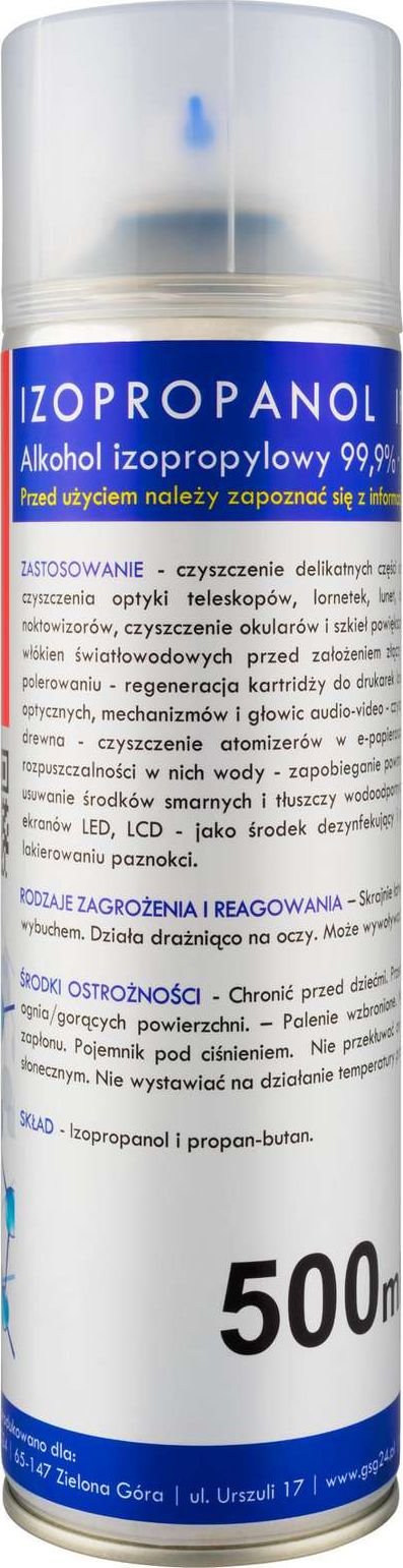 GSG Alkohol izopropylowy IPA I-MAX 99,9%
