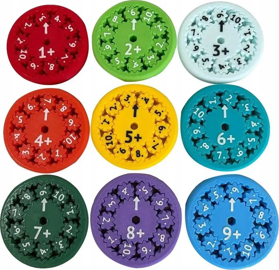 Rozette *****Matematyczny spinner +/- 9szt/set 44235