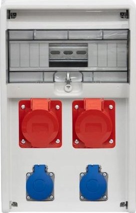 F-Elektro Rozdzielnica 12M ULISSE 2x16A/5P, 2x230V IP65