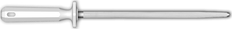 Ambrogio Sanelli Stalka Ostrzałka stalowa 30cm WHI