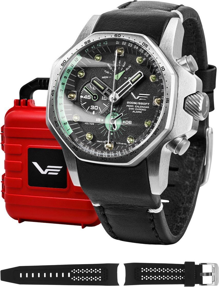 Zegarek Vostok Europe Zegarek męski Vostok Europe YM86-640A695 czarny