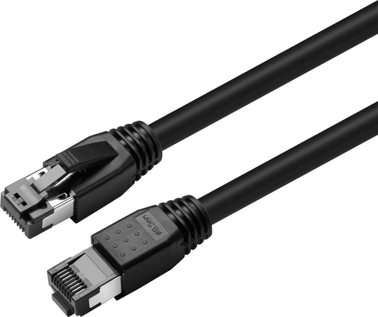 MicroConnect CAT8.1 S/FTP 3m Black LSZH