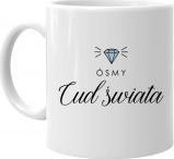 Koszulkowy Ósmy cud świata - kubek z nadrukiem