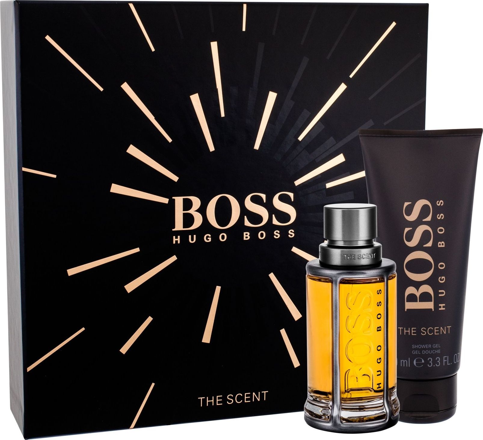 Hugo Boss ZESTAW Hugo Boss The Scent EDT spray 50ml + SG 100ml