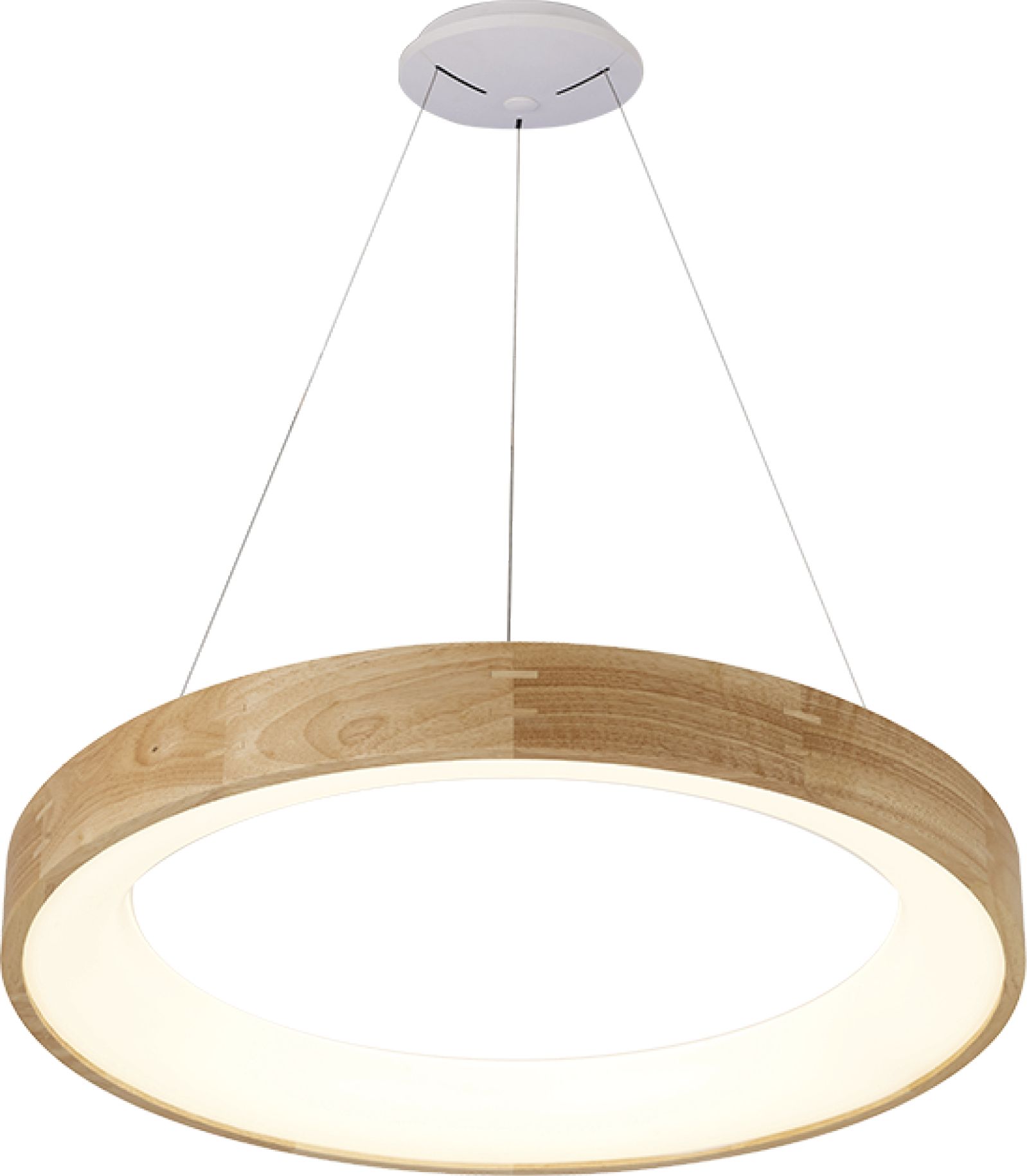 Lampa wisząca Azzardo Lampa sufitowa biała AZzardo Silvam 45 Pendant ledowa AZ3344