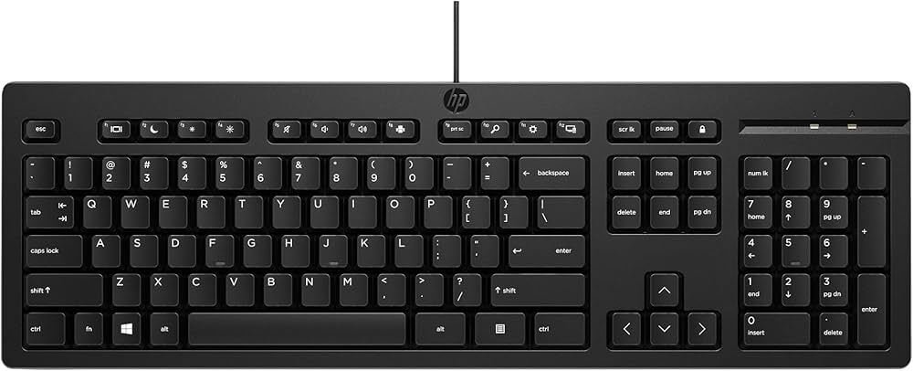 Klawiatura HP 125 (Full-size USB wired keyboard)
