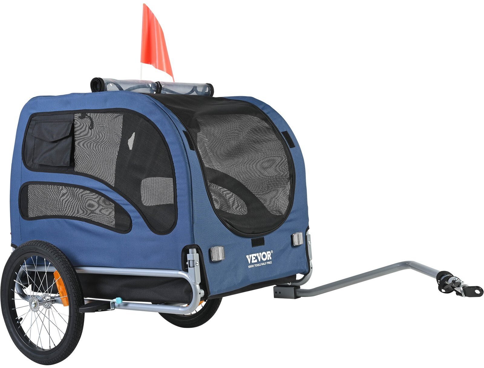 Składana przyczepka rowerowa dla zwierząt do 45 kg szybkie koła uniwersalna