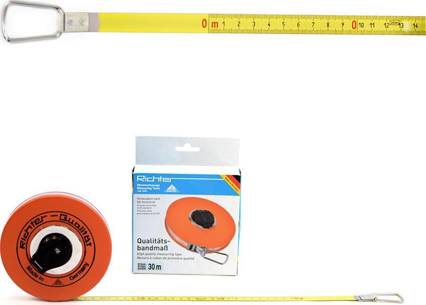 Richter Ruletka stalowa lakierowana w kapslu RICHTER 308GP 30m