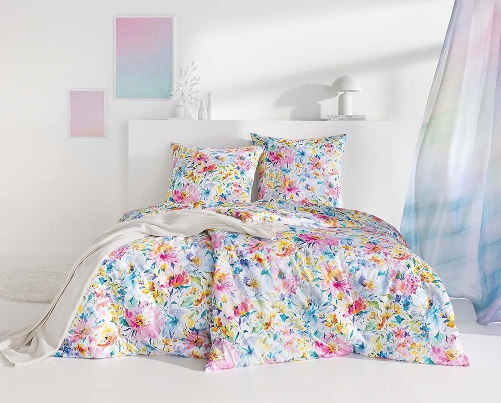 Pościel satynowa 200x220 cm Alanis 4828/985 multicolor