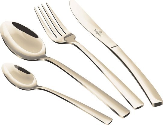 Berlinger Haus SZTUĆCE 24 ELEM. BERLINGER HAUS BH-3078 POŁYSK CHAMPAGNE