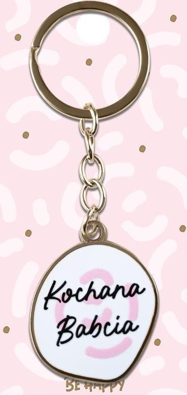 Brelok na dzień Babci z napisem Kochana Babcia