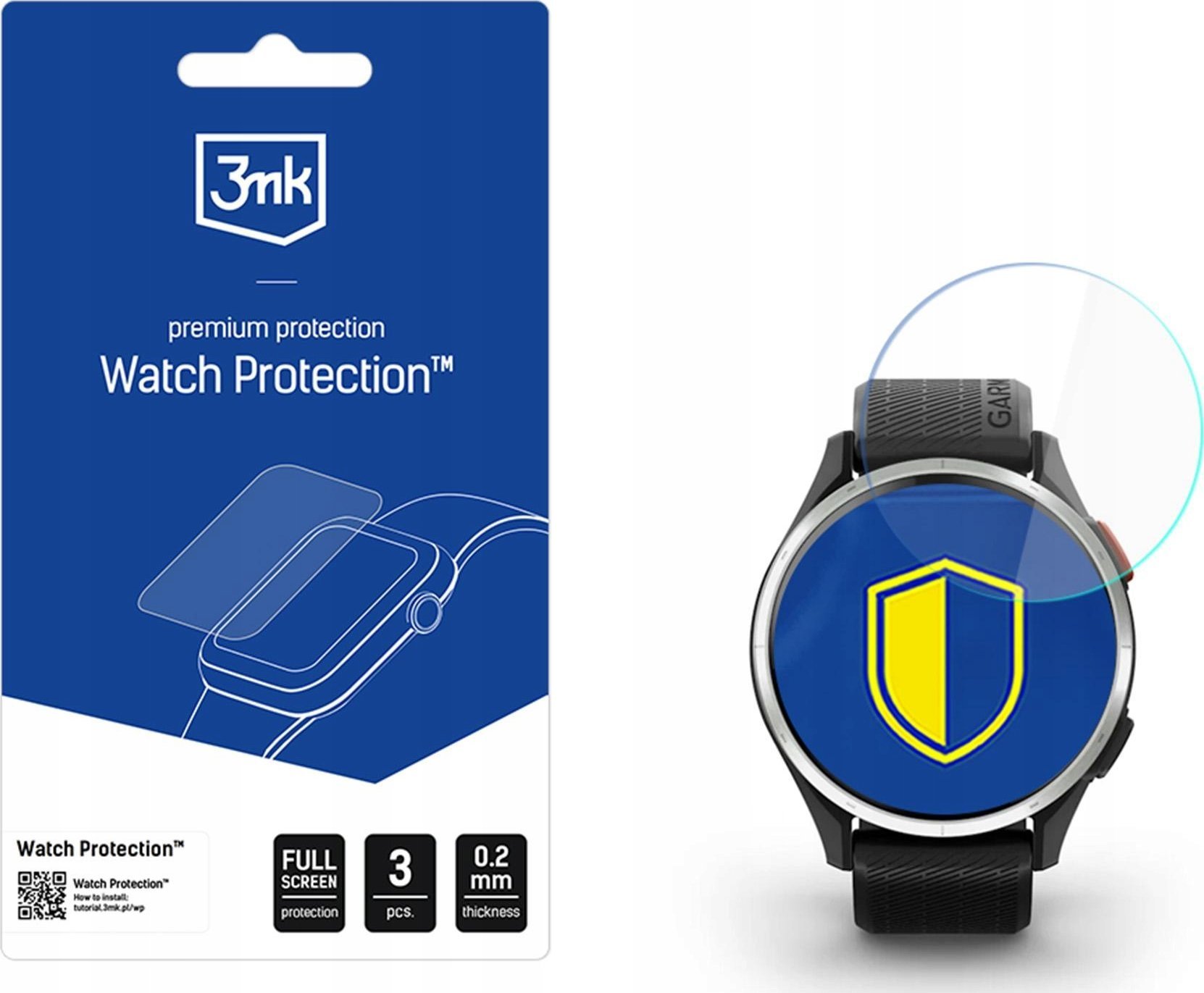 3mk Watch Protection ARC pro Garmin Approach S44 / S50 42mm