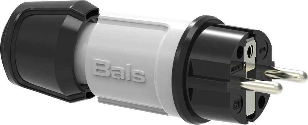 Bals Wtyczka przenośna Uni-Schuko Multi-Grip szara 16A 230V IP44 (7371)