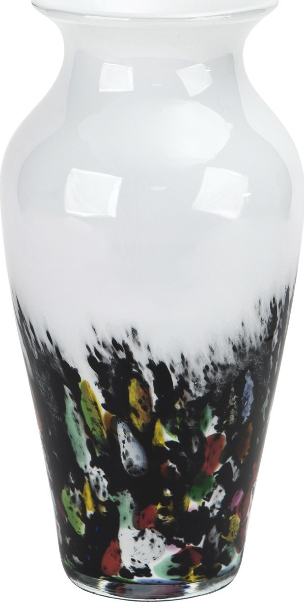 Wazon szklany 27 cm wielobarwny 2317/C111