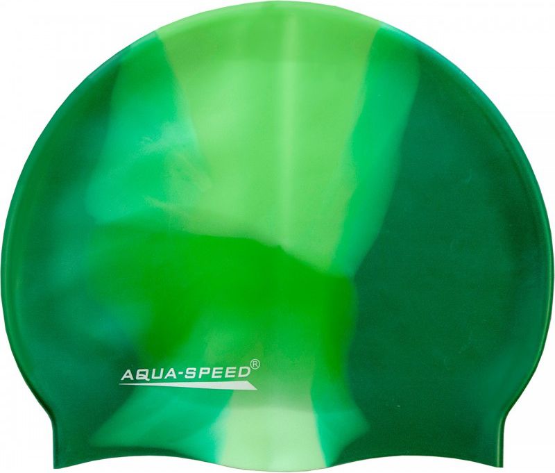 Aqua-Speed Czepek pływacki Silikon Bunt zielony (48950)