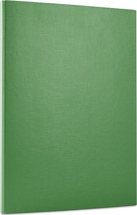 Office Products Teczka z rzepem PP, A4/1,5cm, 3-skrz., zielona