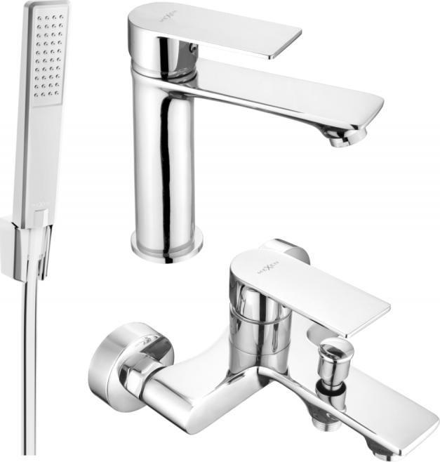 Bateria wannowa Mexen Mexen Royo R72 zestaw wannowy, chrom - 72203R72-00