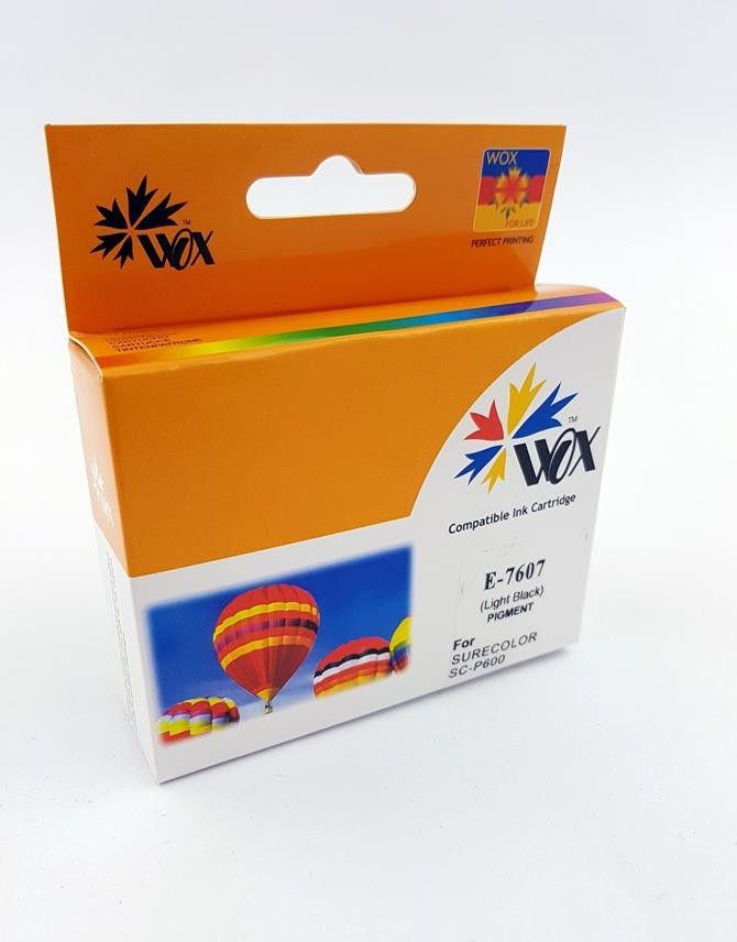 Tusz Wox Tusz Wox Light Black Epson T7607 Zamiennik C13T76074010