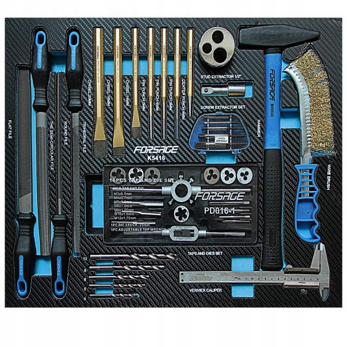 Zestaw narzędzi 41el.