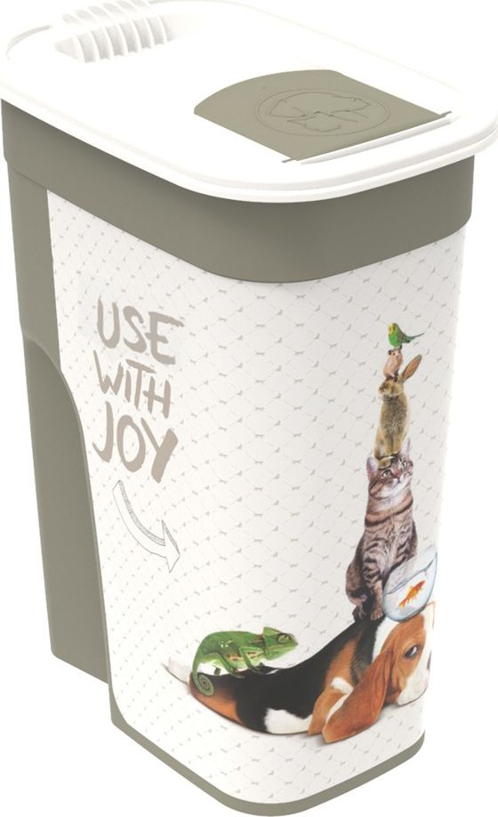 Rotho Pojemnik na karmę smakołyki 4.1 L/1.8 kg FLO cappuccino