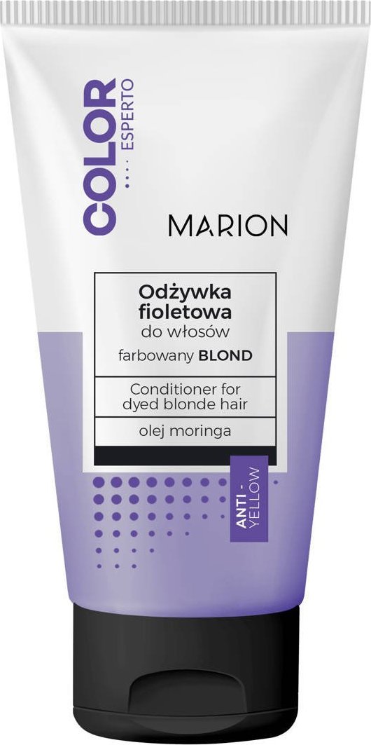 Marion Marion Color Esperto Odżywka fioletowa do włosów - farbowany blond 150ml
