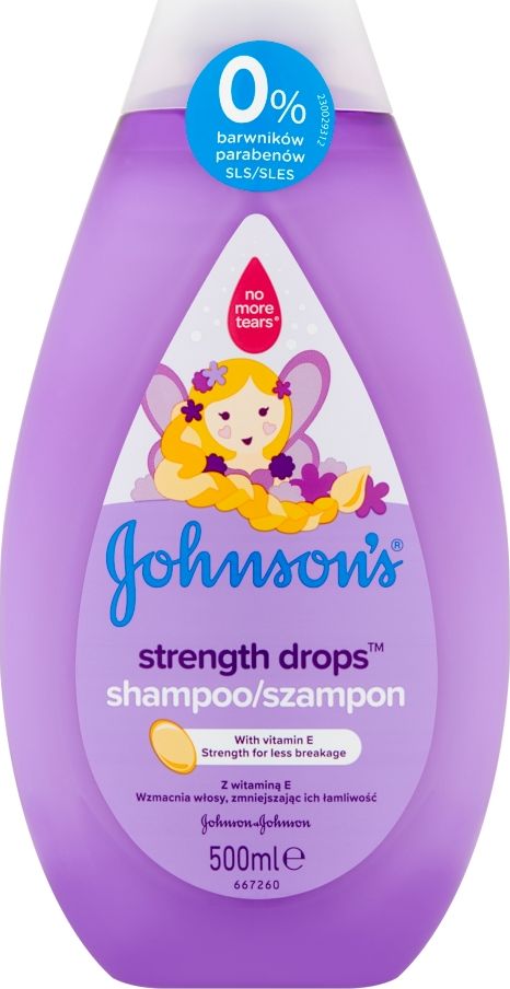 Johnsons JOHNSON'S BABY_Strength Drops Shampoo szampon dla dzieci z witaminą E 500ml