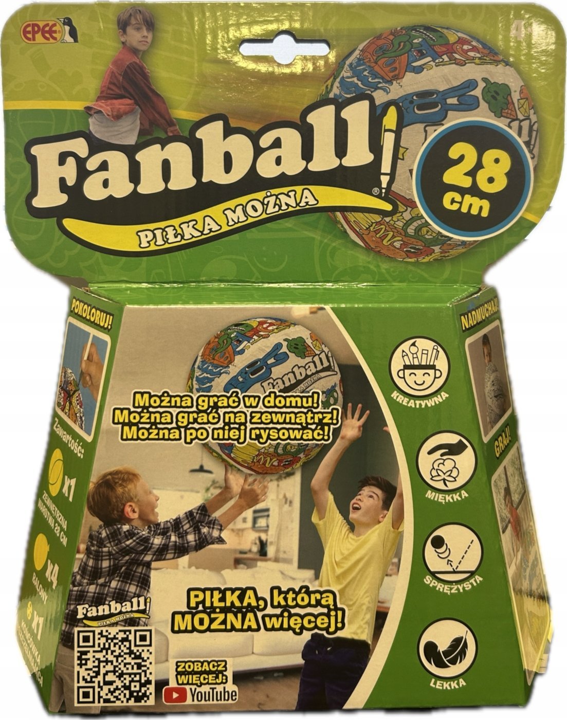 Epee Piłka Fanball - Piłka Można, zielona