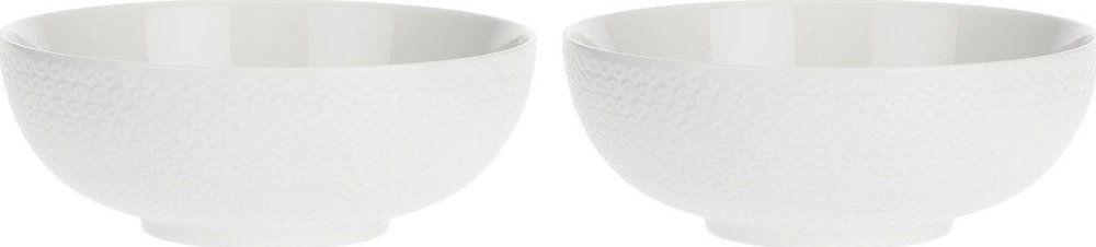 NPC Polska LA PORCELLANA BIANCA Zestaw 2 misek do sałatek Momenti 22 cm