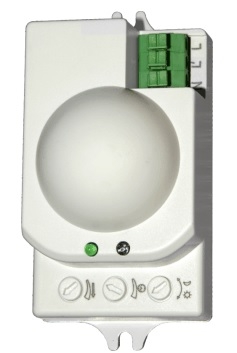 F&F Czujnik ruchu 1200W 360st mikrofalowy biały DRM-01