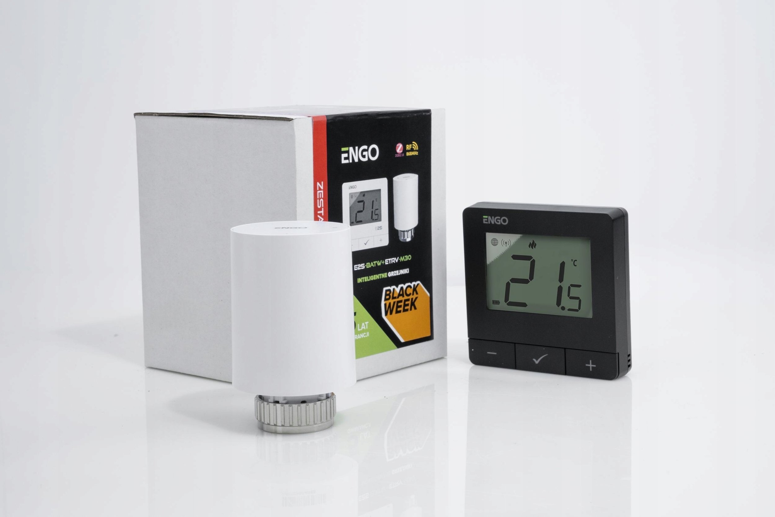 Engo Inteligentny zestaw grzewczy (E25-BATB-4 + ETRV-M30)