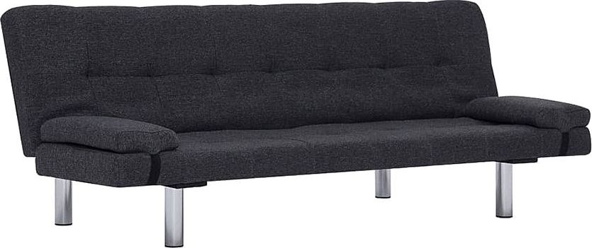 Elior Kanapa Simona z rozkładanym oparciem - ciemnoszara