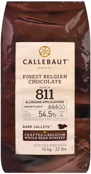 Callebaut Czekolada Finest Belgian Chocolate 54,5% 10kg -