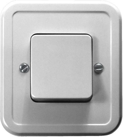 Ospel Łącznik jednobiegunowy PI biały (ŁW-1P/00)