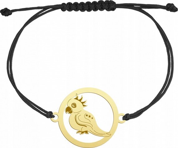 Radziszewska Jewellery Pozłacana Bransoletka CUTIE PAPUŻKA DEDYKACJA