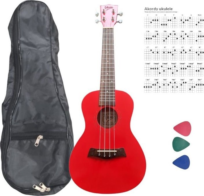 V-Tone V-TONE UK23 RD ukulele koncertowe akustyczne 23""