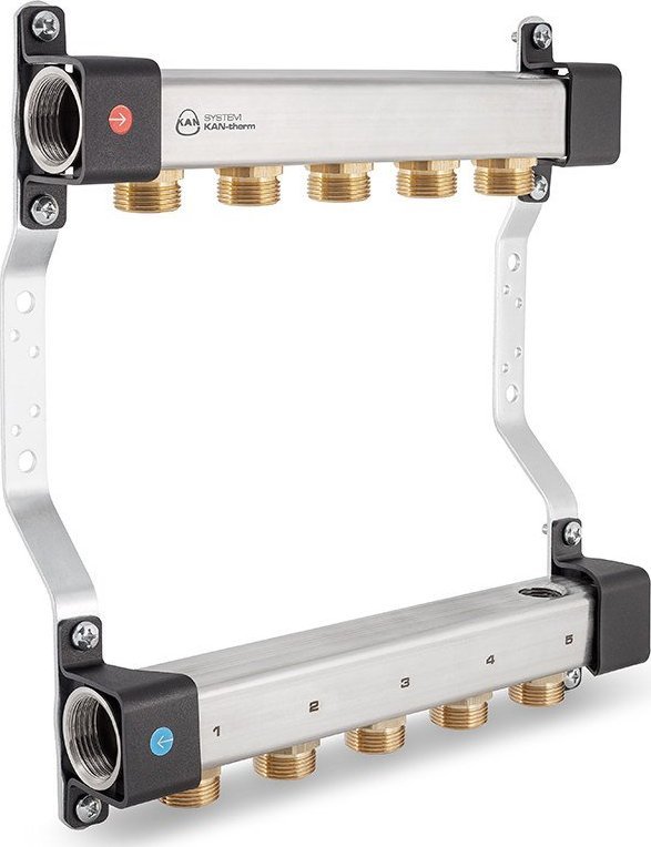 KAN-therm ROZDZIELACZ INOXFLOW Z NYP DO ŚRUB 4 OB