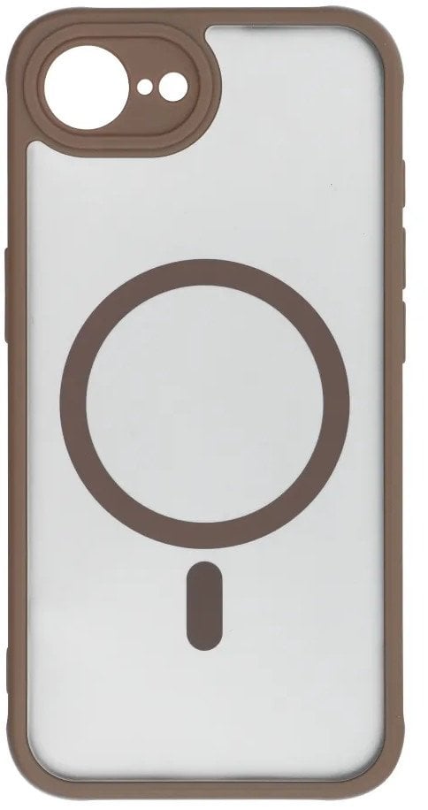 Futerał FULL MATTE MAG COVER kompatybilny z MagSafe do SAMSUNG S25 Ultra brązowy