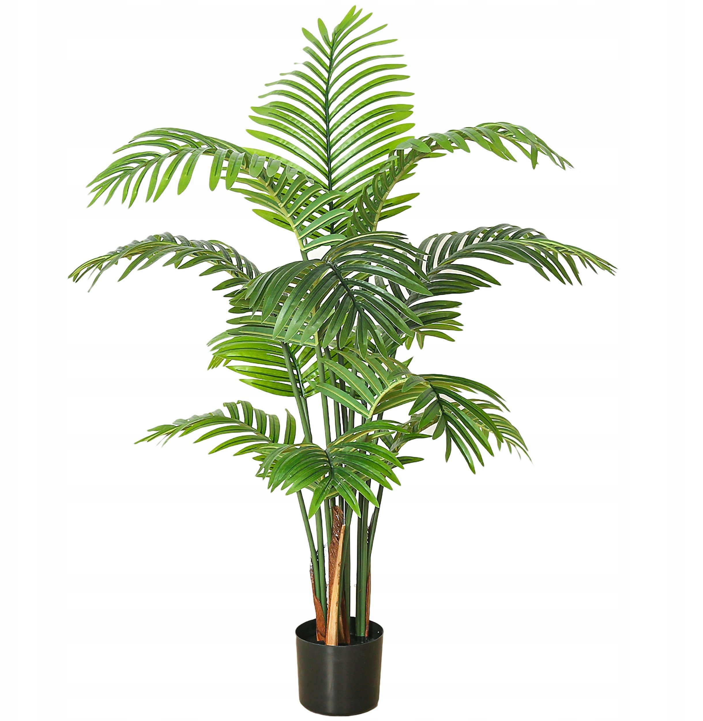 SZTUCZNA Roślina ARECA PALMA HAWAJSKA W DONICZCE REALISTYCZNA 90cm AREKA