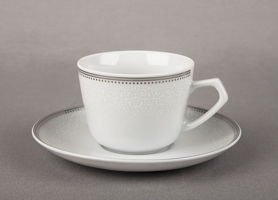 Ćmielów Zestaw 6 filiżanek 220 ml + spodki Elsa