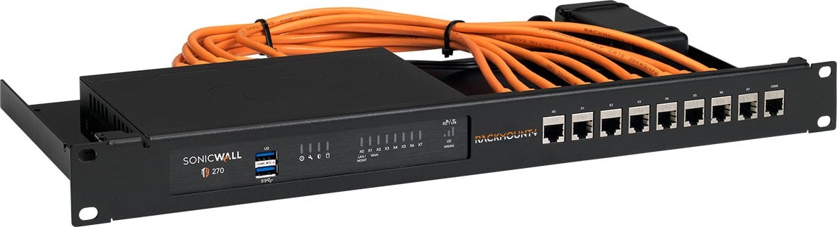 Rackmount.IT kit for SonicWall TZ270W-TZ370W-TZ470W Shielded