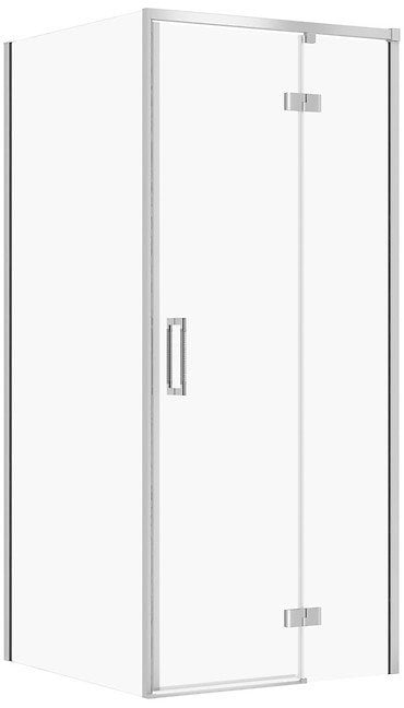 SET B851 KABINA LARGA ZAWIAS PRAWA CHROM 90X90X195 SZK TRANS WIR