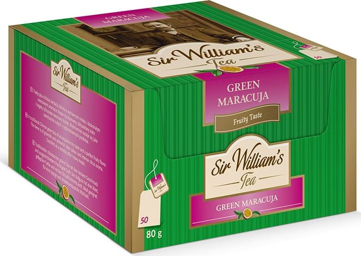 Sir Williams Herbata Green Maracuja 50 torebek