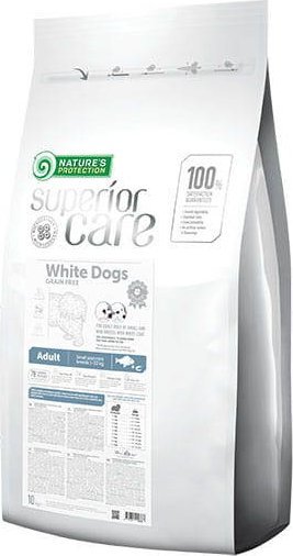 Nature’s Protection NATURES PROTECTION PIES 10 kg SUPERIOR CARE WHITE DOG WHITE FISH ADULT SMALL (NPSC45668) - NPSC45668