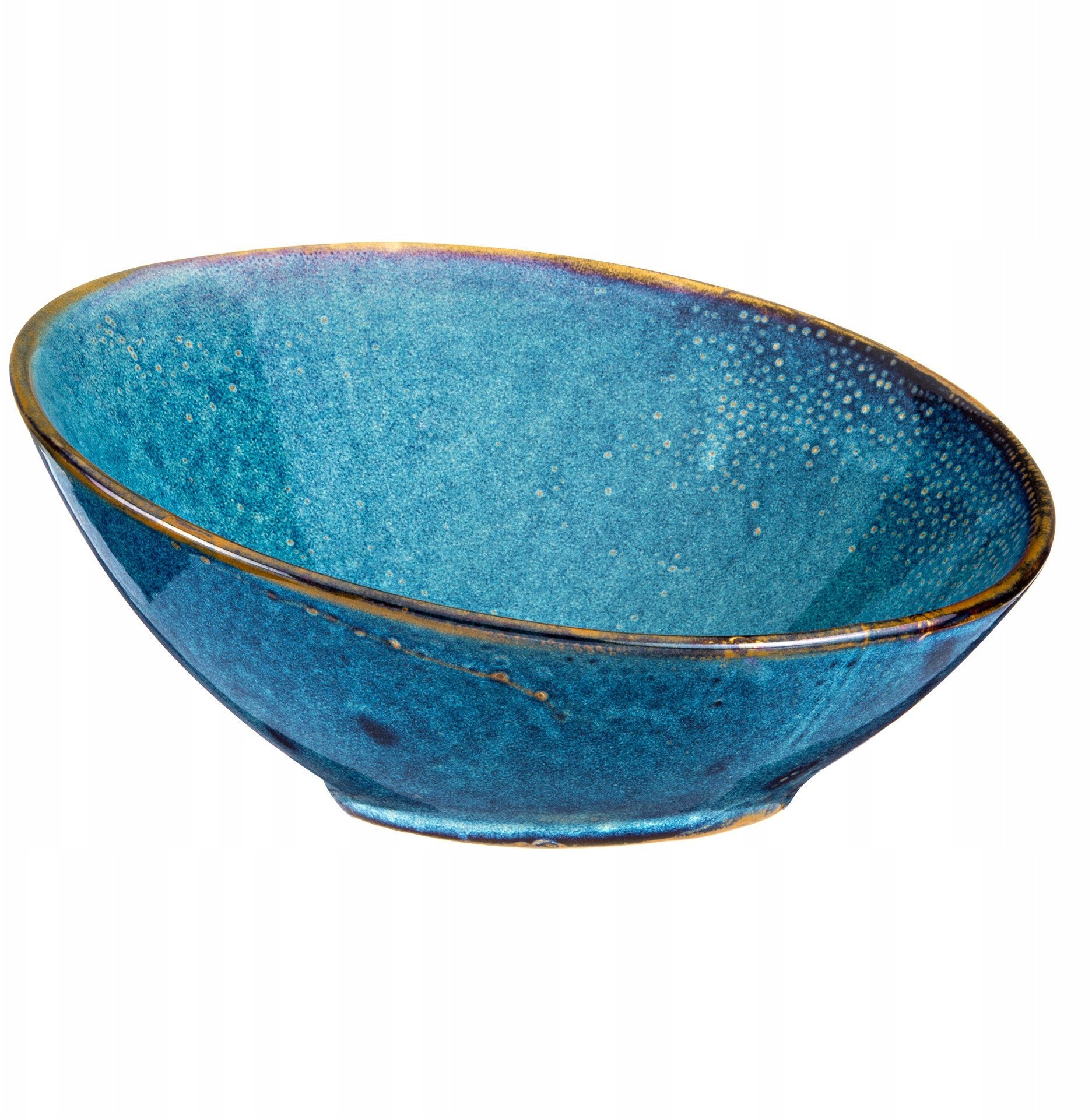 DEEP BLUE Misa bufetowa ukośna śr.25 cm