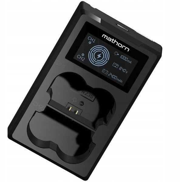 Ładowarka dwukanałowa Mathorn MBC-D230 USB-C do Fujifilm NP-W235