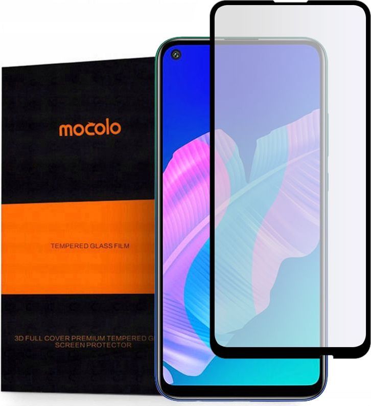 Mocolo SZKŁO HARTOWANE MOCOLO TG+FULL GLUE HUAWEI P40 LITE E BLACK