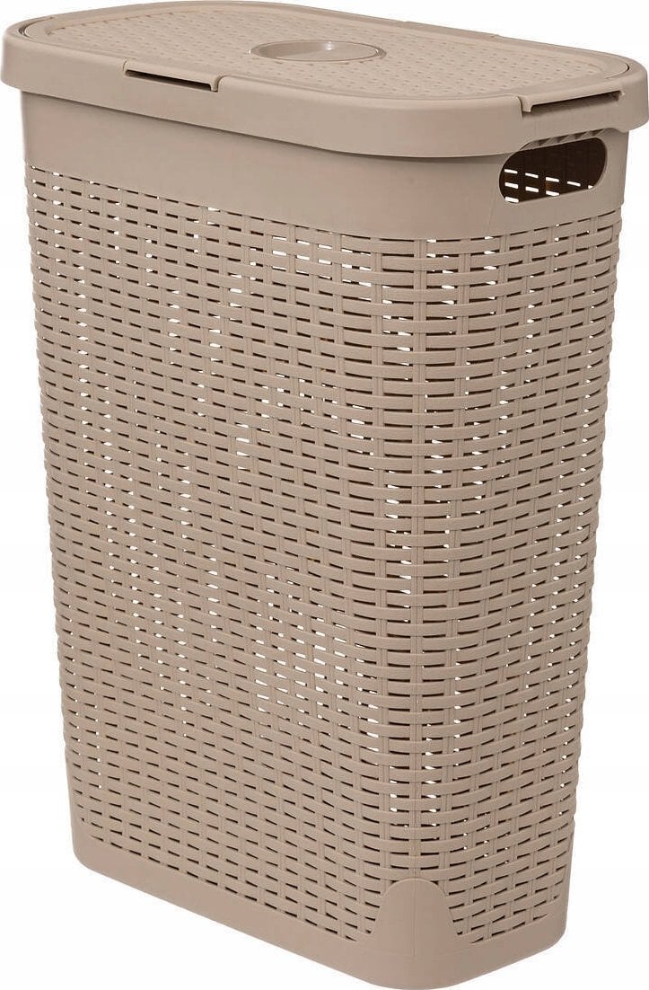 Kosz na pranie 5five Wysoki kosz na pranie z plastiku, 40 l