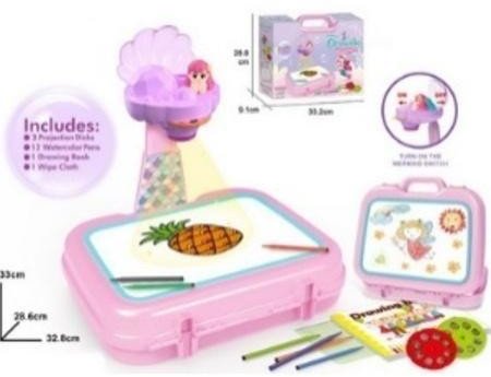 Projektor Syrenka z walizką