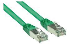 Goobay Patchcord F/UTP, Cat5e, 0.50m, zielony (75111-0.5g)