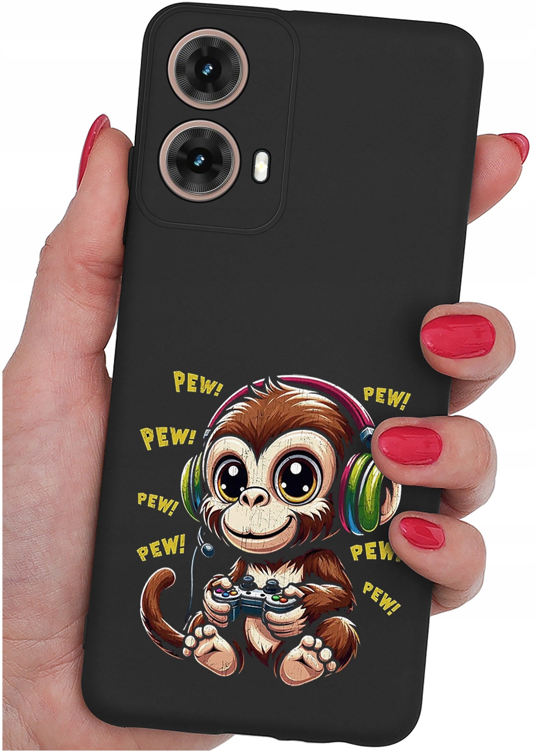 Etui do Motorola Moto G85 5G WZORY |SILIKONOWE MATT CASE